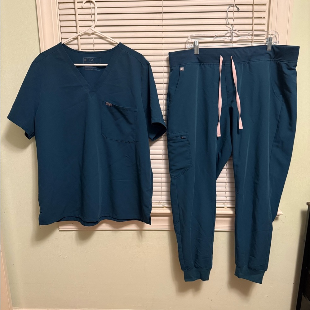 Figs Set XXL - Caribbean Blue